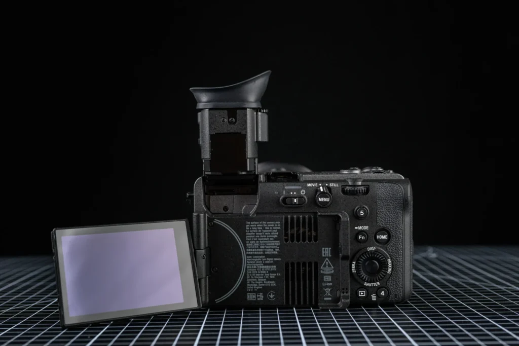 Sony FX2 Launches with Hybrid Power: Is It the Ultimate Budget Cinema Camera? 2 Sony FX2 tilting EVF for outdoor shooting