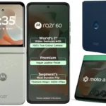 Motorola Razr 60 with 6.96″ Foldable Display Launched at ₹49,999