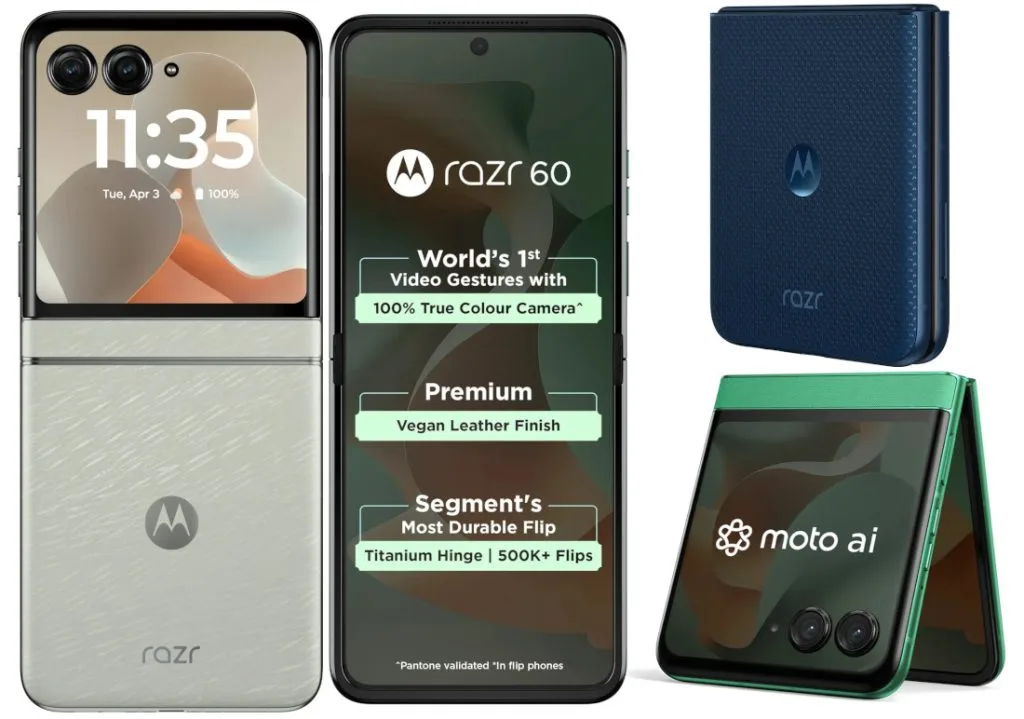 Read more about the article Motorola Razr 60 with 6.96″ Foldable Display Launched at ₹49,999