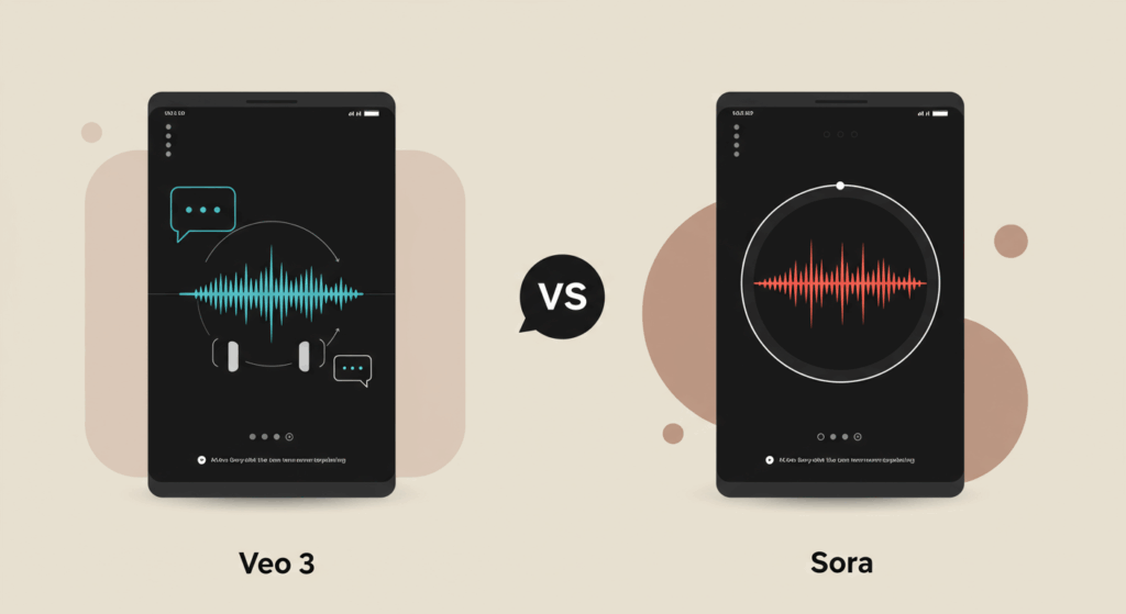 Google Launches Veo 3: AI Video Generator with Built-In Audio 2 Infographic comparing Google Veo 3 and OpenAI Sora features
